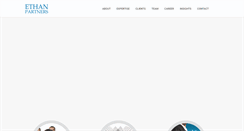 Desktop Screenshot of ethanpartners.com